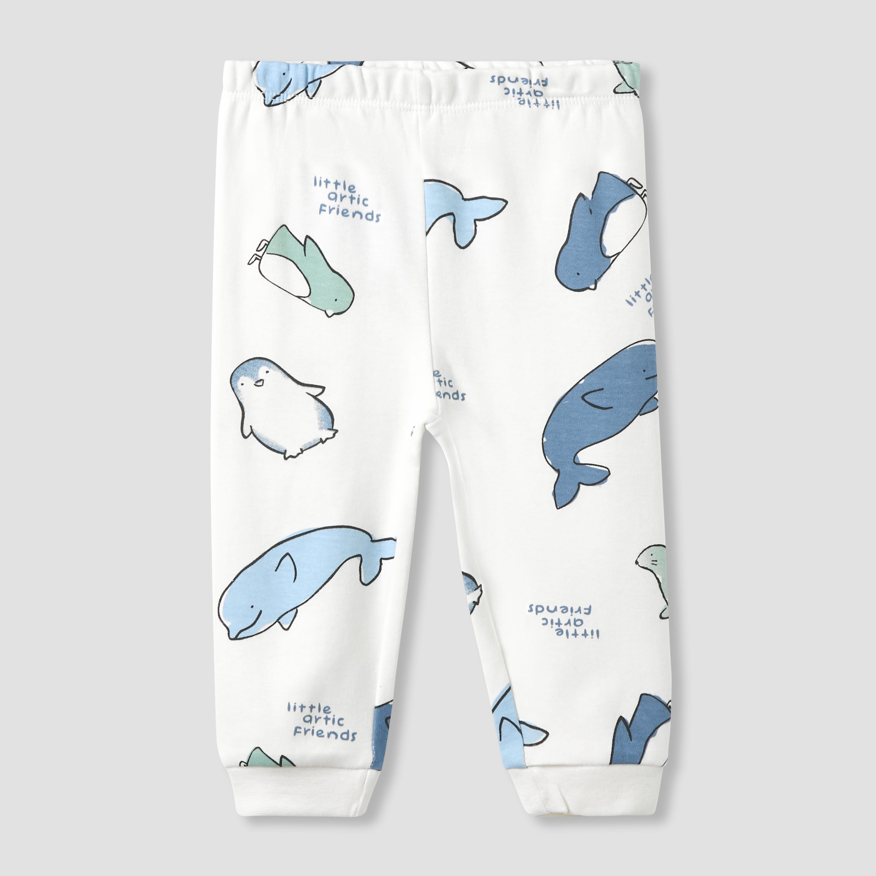 Pack of 3 Juniors Cotton Crew Neck Long Sleeves Pyjama Set with Print