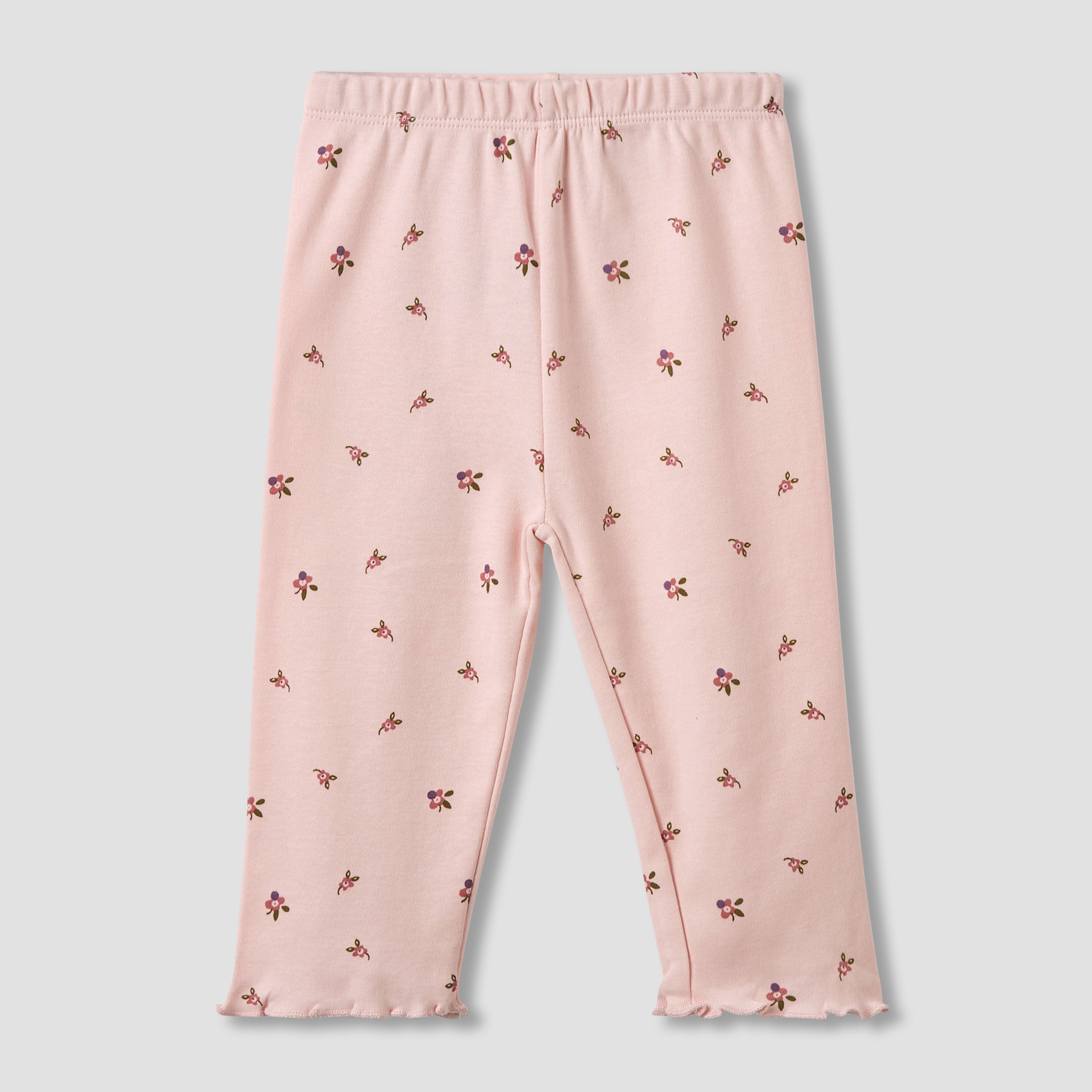 Pack of 3 Juniors Cotton Crew Neck Long Sleeves Pyjama Set with Floral Print