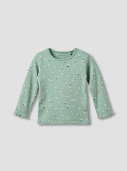Pack of 3 Juniors Cotton Crew Neck Long Sleeves Pyjama Set with Floral Print-baby-girls-clothing-nightwear-pyjamasets-image-5