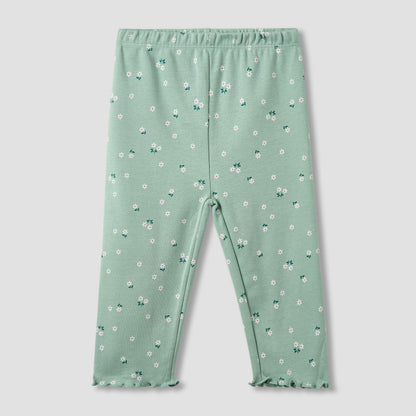 Pack of 3 Juniors Cotton Crew Neck Long Sleeves Pyjama Set with Floral Print