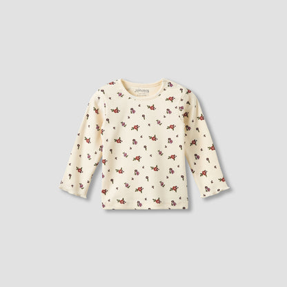 Pack of 3 Juniors Cotton Crew Neck Long Sleeves Pyjama Set with Floral Print