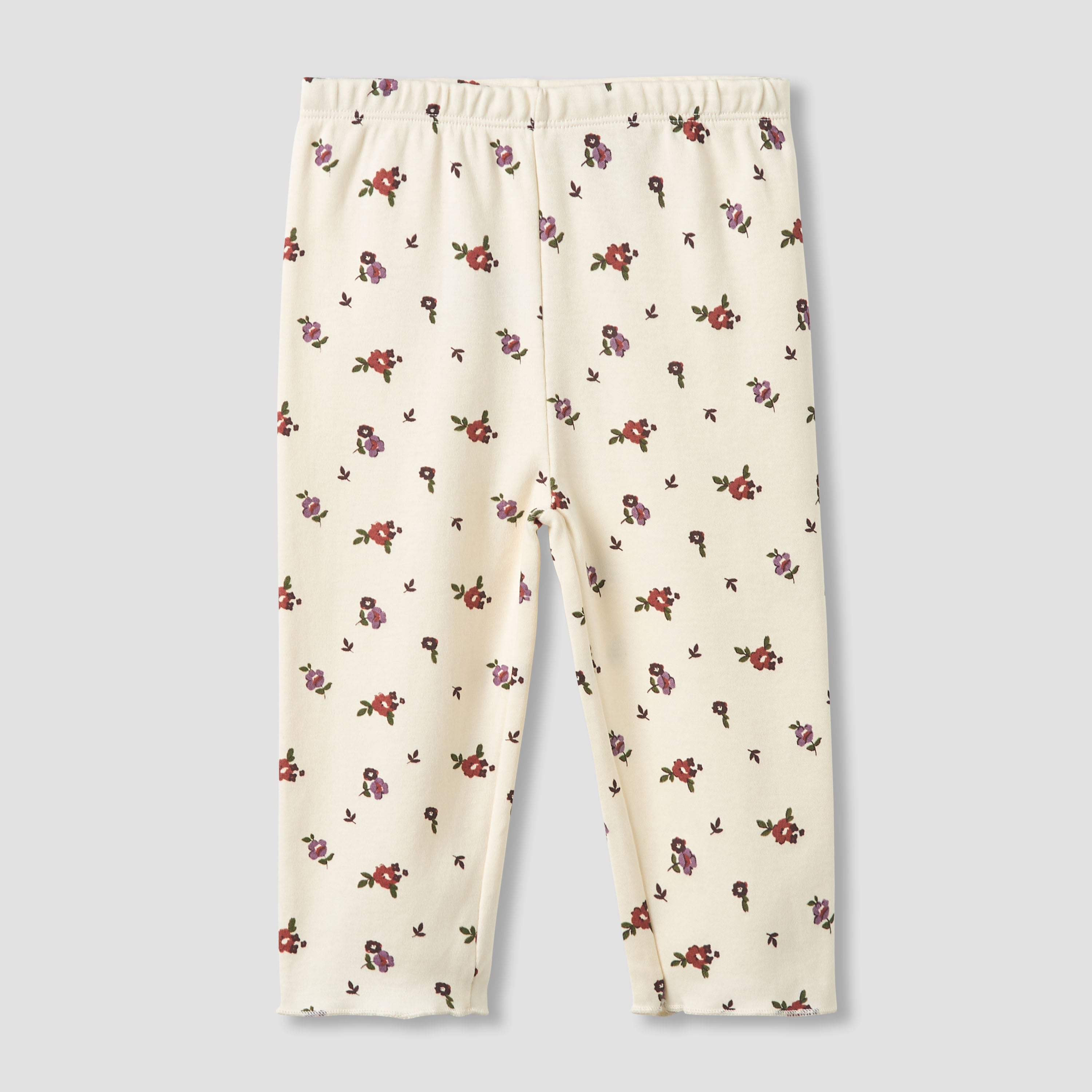 Pack of 3 Juniors Cotton Crew Neck Long Sleeves Pyjama Set with Floral Print