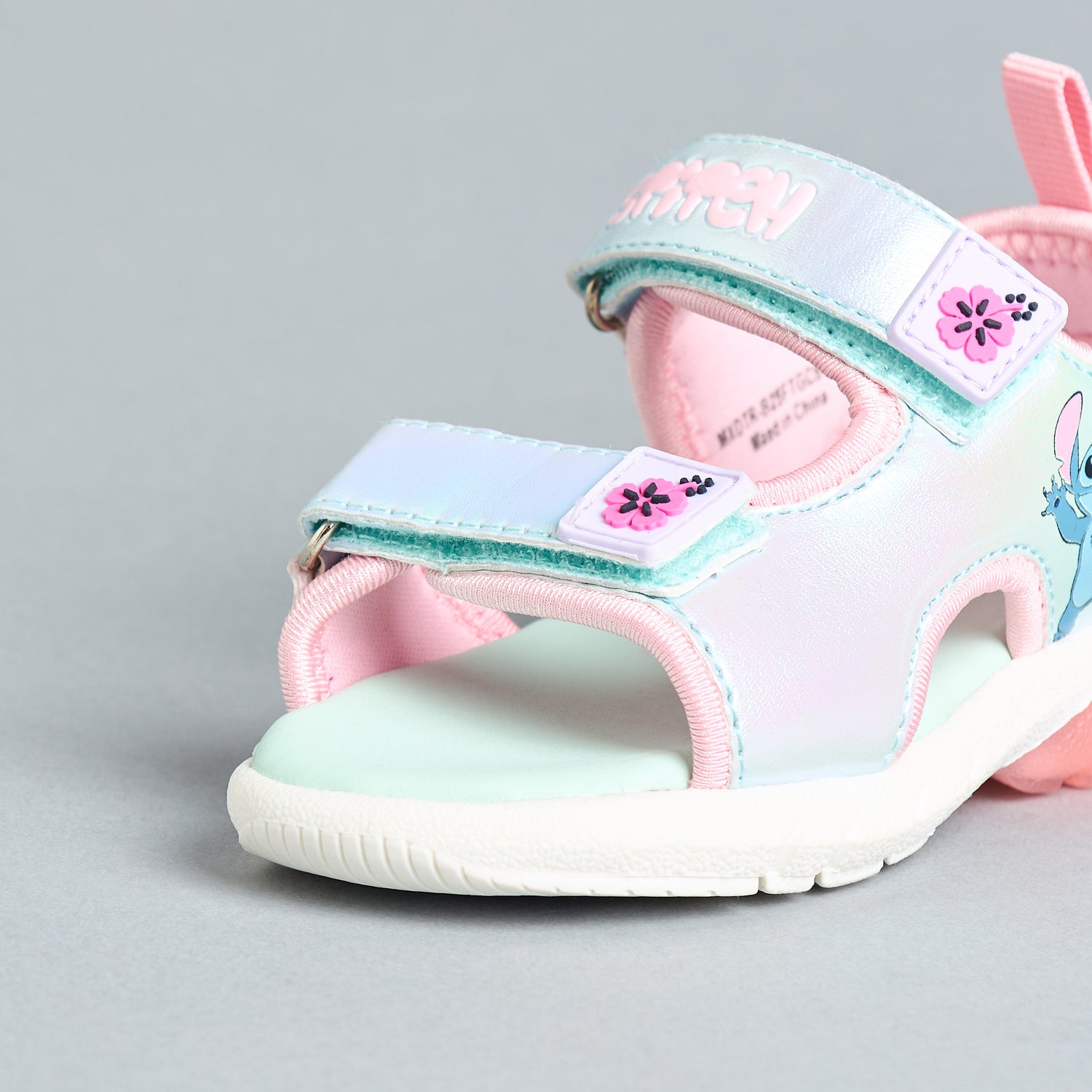 Lilo and Stitch Print Floaters with Hook and Loop Closure