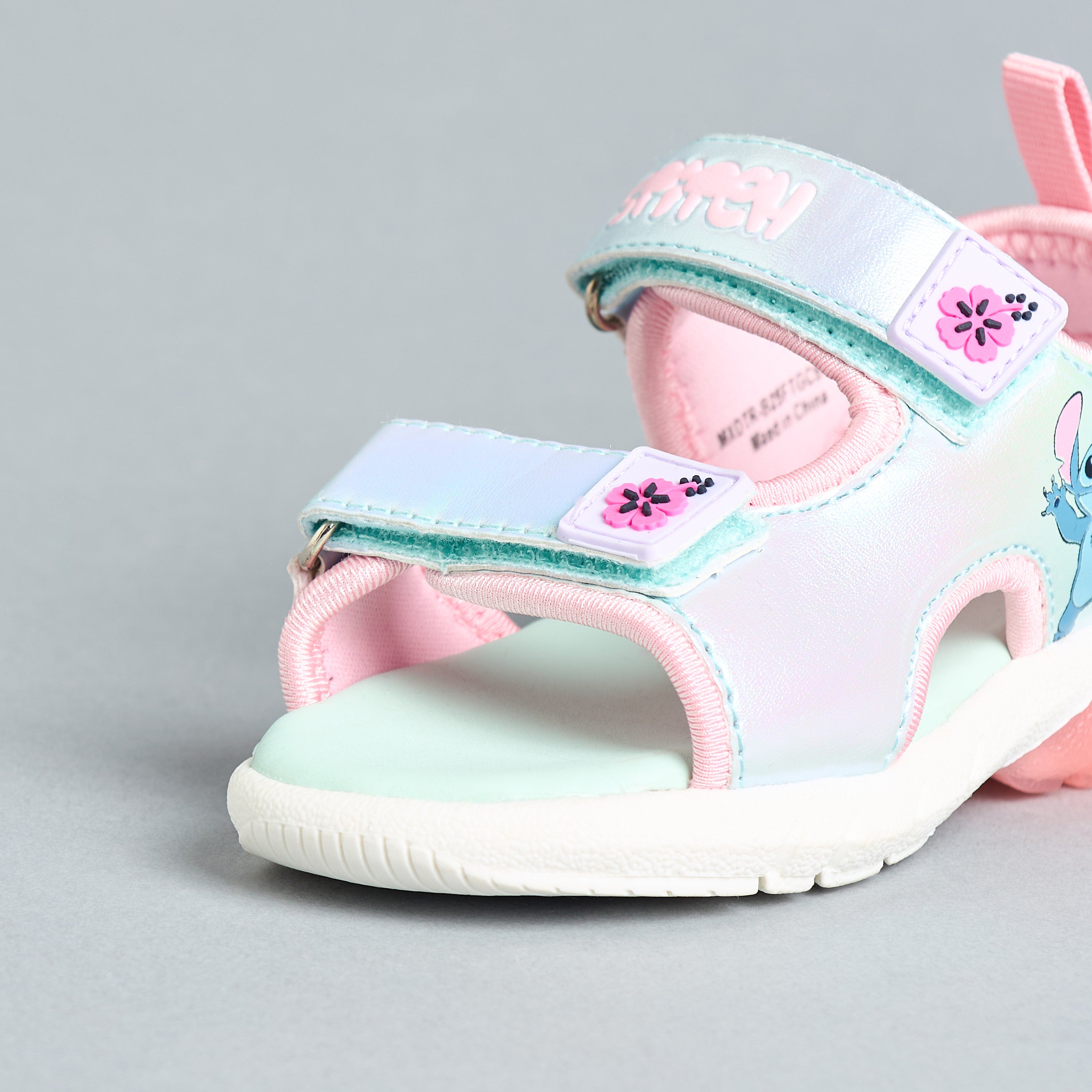 Lilo and Stitch Print Floaters with Hook and Loop Closure