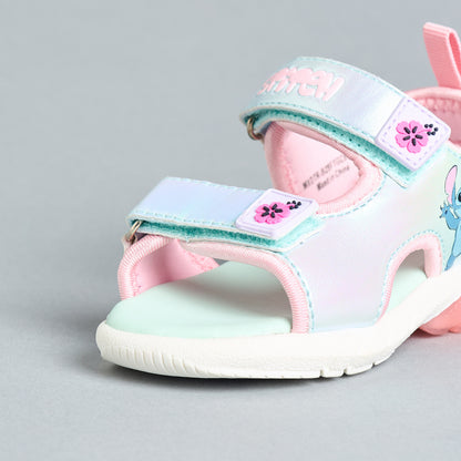 Lilo and Stitch Print Floaters with Hook and Loop Closure