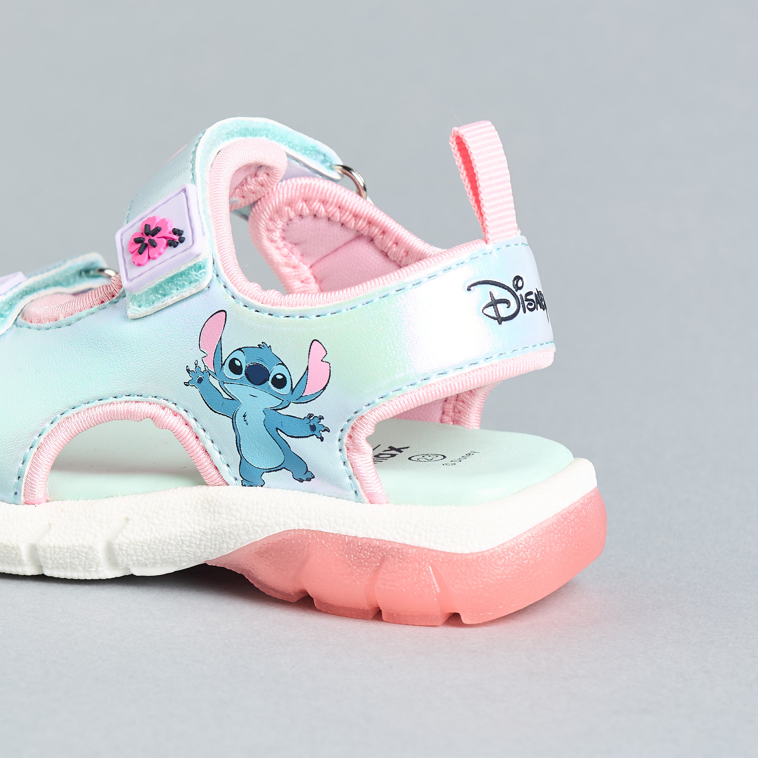Lilo and Stitch Print Floaters with Hook and Loop Closure