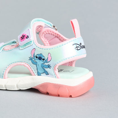 Lilo and Stitch Print Floaters with Hook and Loop Closure