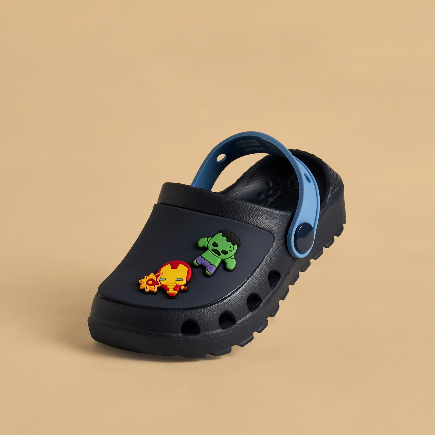 Avengers Applique Clogs with Backstrap
