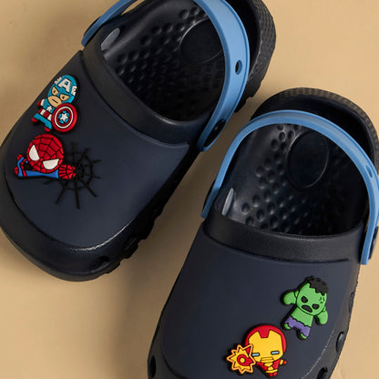 Avengers Applique Clogs with Backstrap