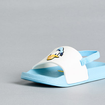 Donald Duck Applique Slides with Backstrap