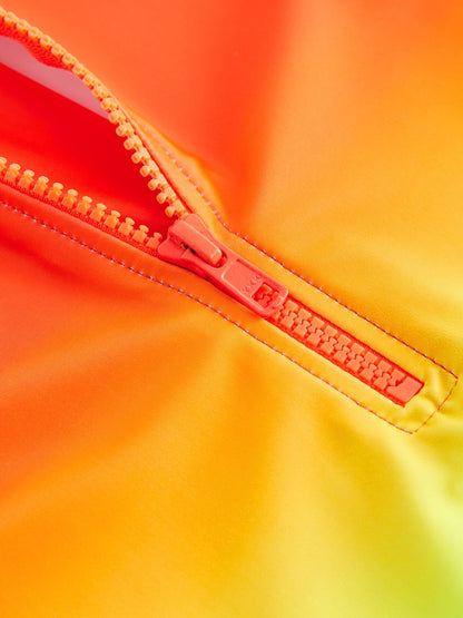Rainbow Dip Dye Sunsafe All-In-One Swimsuit (3mths-7yrs) - Size 3-6 Months (62-68cm)