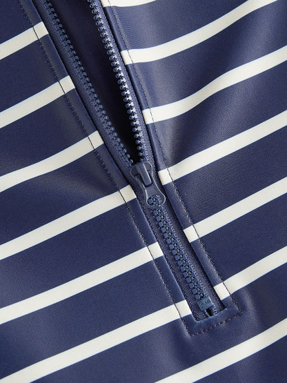 Navy Stripe Sunsafe All-In-One Swimsuit (3mths-7yrs)