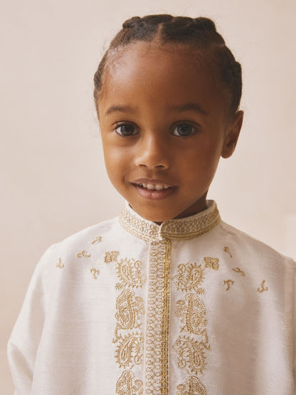 Ivory Kurta Shirt (3mths-16yrs) (3mths-16yrs)