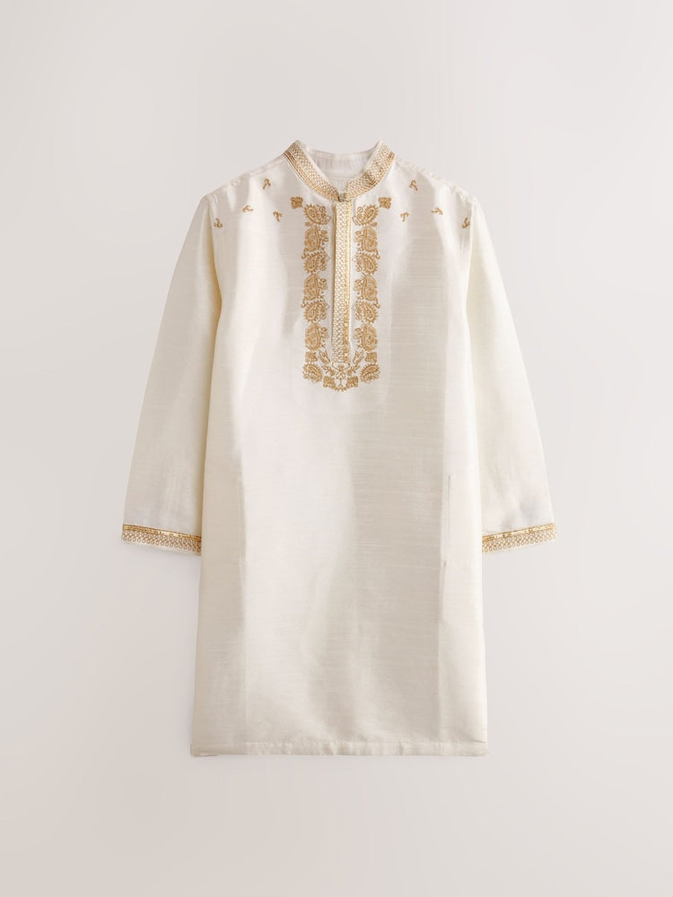 Ivory Kurta Shirt (3mths-16yrs) (3mths-16yrs)