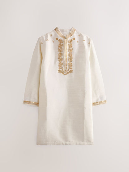 Ivory Kurta Shirt (3mths-16yrs) (3mths-16yrs)