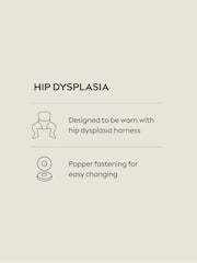 Pink/Grey 3 Pack Hip Dysplasia Baby Leggings (0-3yrs) - Size 44cm (5lb)