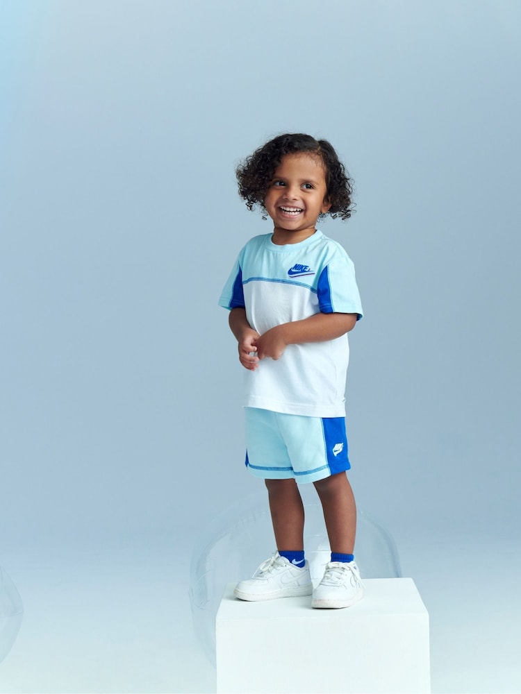 Nike Multi Infant Swoosh Ankle Socks 6 Pack - Size 6-12 Months (68-80cm)