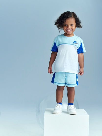 Nike Multi Infant Swoosh Ankle Socks 6 Pack - Size 6-12 Months (68-80cm)