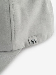 Grey Canvas Cotton Cap 1-16 Years (3mths-16yrs) - Size 1-2 Years (80-92cm)