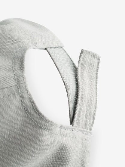 Grey Canvas Cotton Cap 1-16 Years (3mths-16yrs) - Size 1-2 Years (80-92cm)