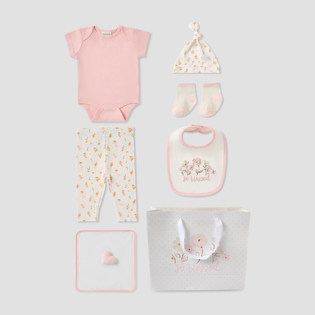 Juniors 8-Piece Printed Clothing Gift Set