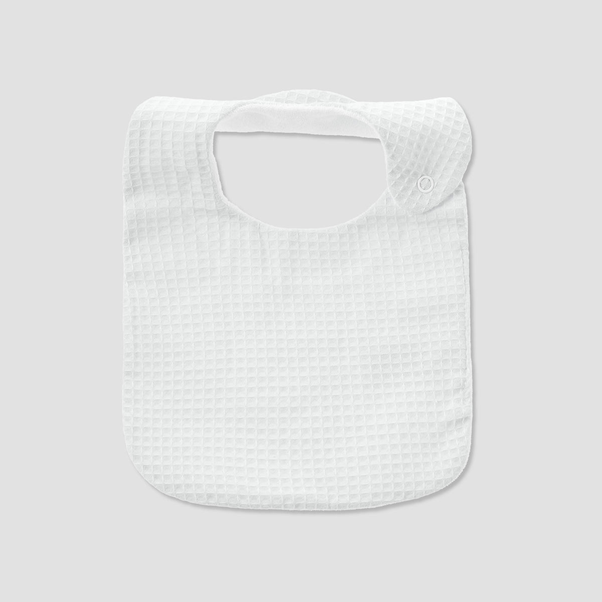 Pack of 2 Juniors Baby Bib with Snap Button Closure