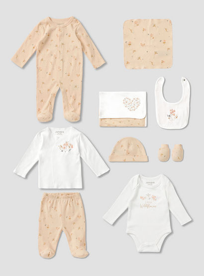 Pack of 9 Juniors Clothing Gift Set with Print-baby-girls-clothing-setsandcoords-image-2
