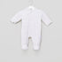Juniors Hooded Closed Feet Sleepsuit - White / 12-18 mths