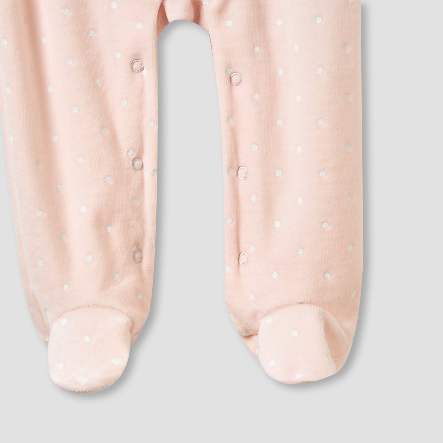 Disney Crew Neck Sleepsuit with Minnie Mouse Print and Cap - Long Sleeves