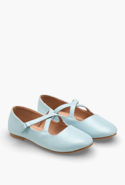 Flora Bella Girls Hook &amp; Loop Mary Jane Shoes-undefined-image-1