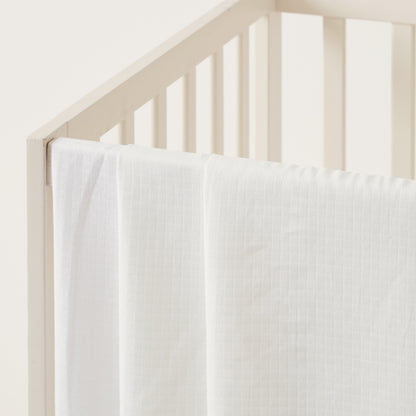 Juniors 3-Piece Checked Blanket Set - 110x90 cms