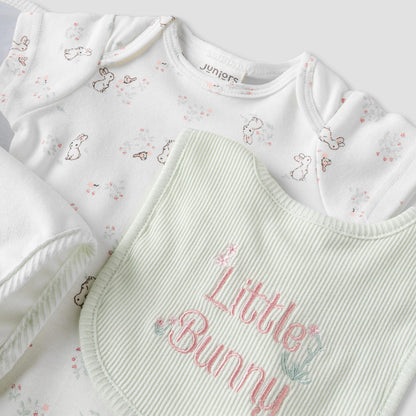 Set of 8 Juniors Clothing Gift Set with Bunny Print