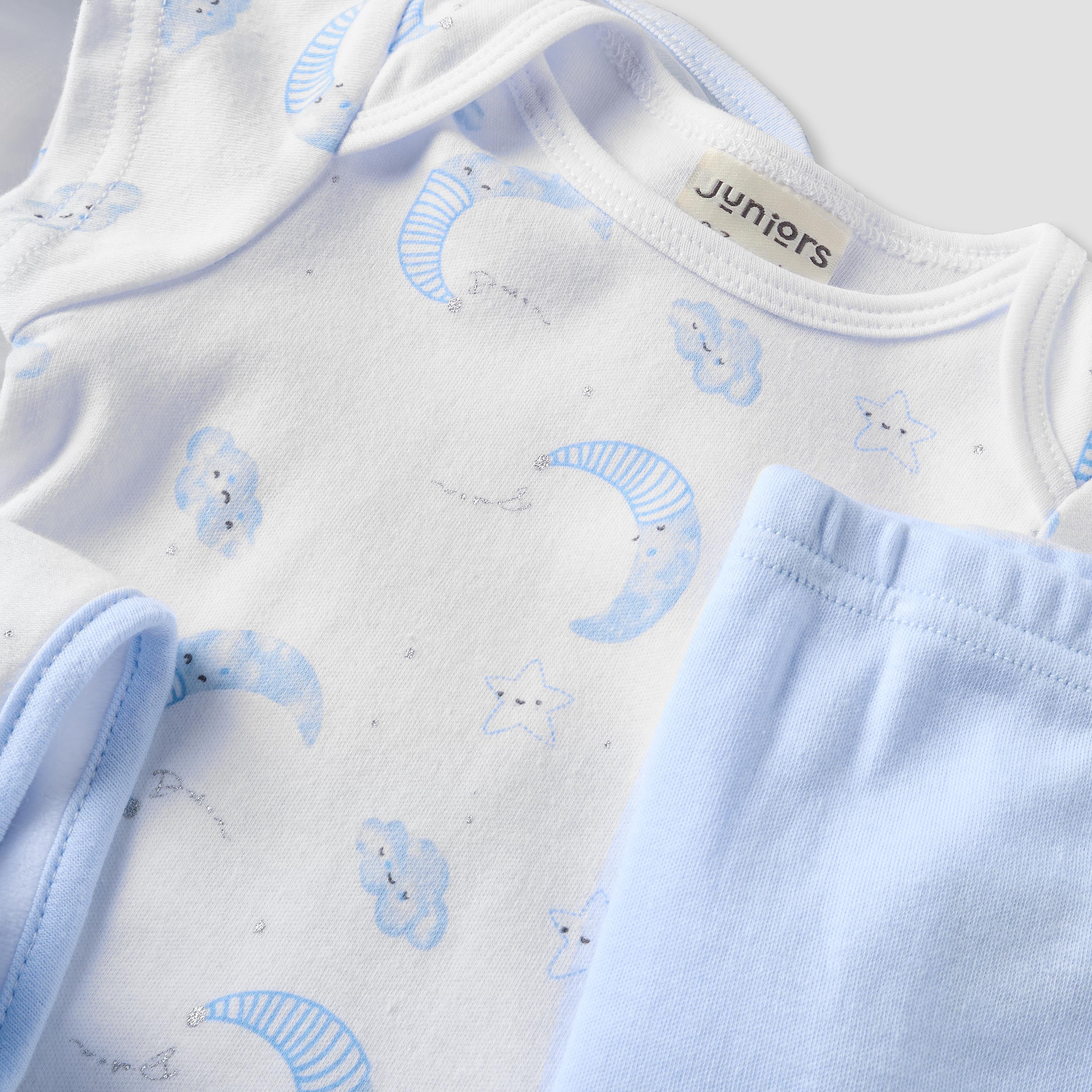 Set of 8 Juniors Clothing Gift Set with Moon Print