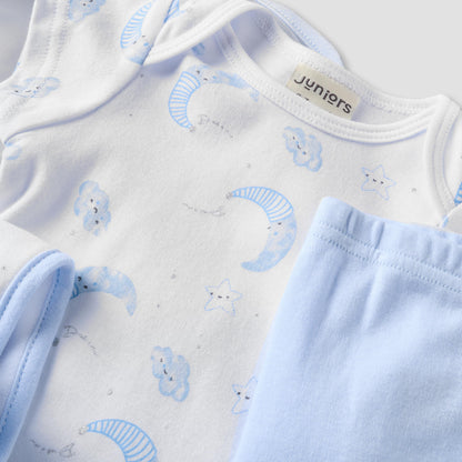 Set of 8 Juniors Clothing Gift Set with Moon Print