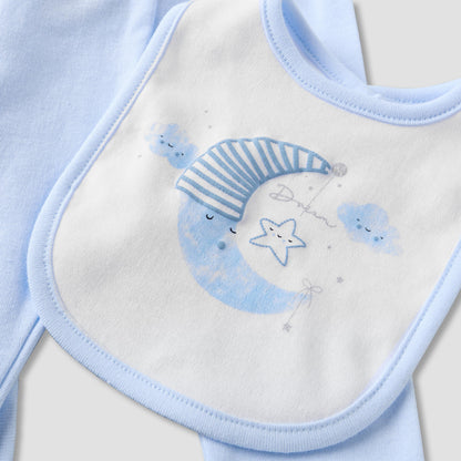 Set of 8 Juniors Clothing Gift Set with Moon Print