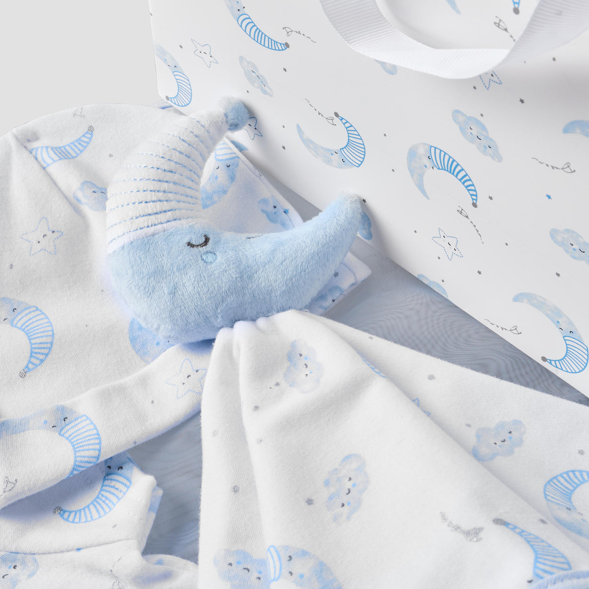 Set of 8 Juniors Clothing Gift Set with Moon Print