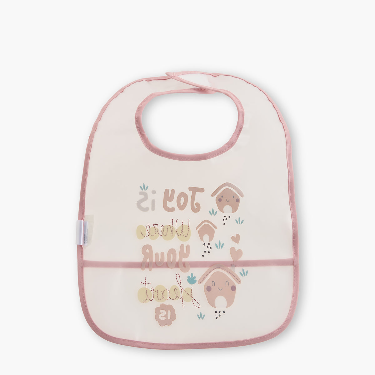 Juniors Printed Bib with Hook and Loop Closure - Set of 2