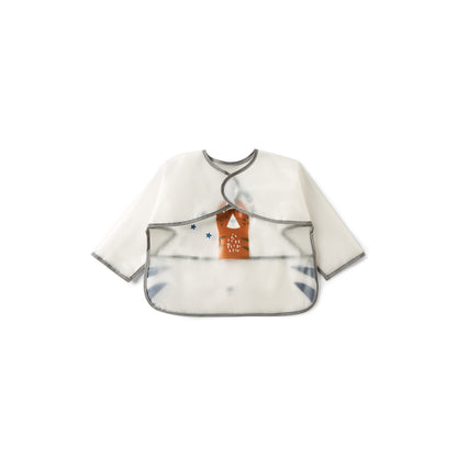 Juniors Graphic Print Long Sleeves Bib with Hook and Loop Closure