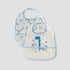 Juniors Dinosaur Print Bib with Snap Button Closure - Set of 2