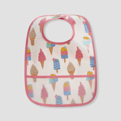 Juniors Printed Bib with Hook and Loop Closure - Set of 3