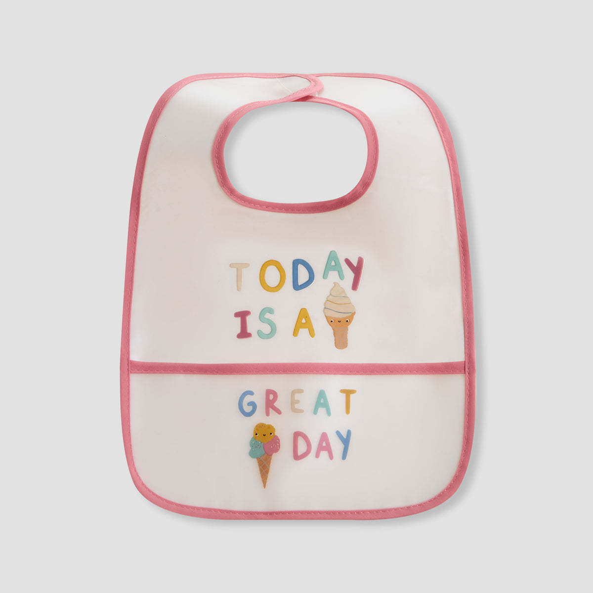 Juniors Printed Bib with Hook and Loop Closure - Set of 3