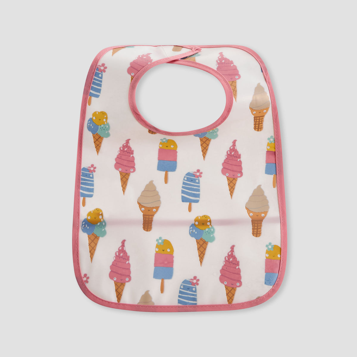 Juniors Printed Bib with Hook and Loop Closure - Set of 3