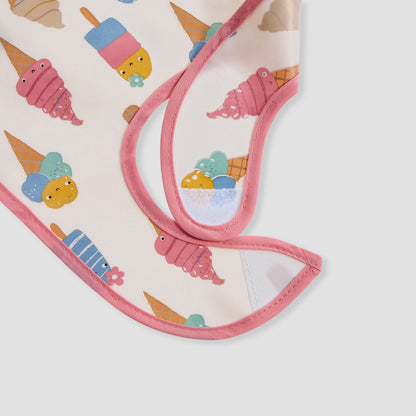 Juniors Printed Bib with Hook and Loop Closure - Set of 3