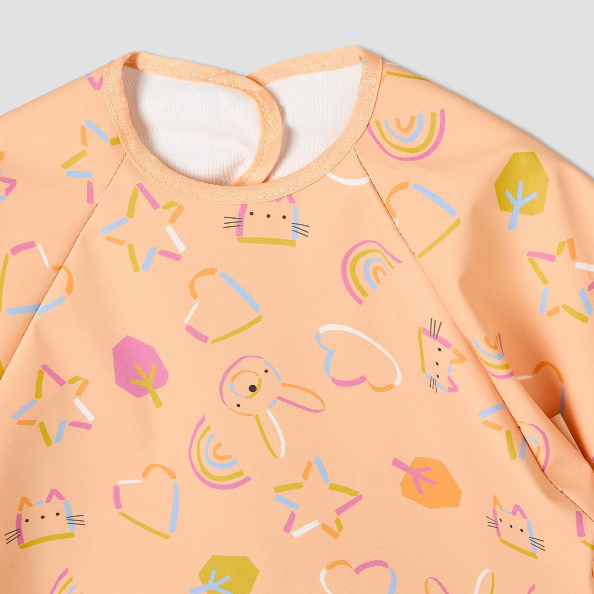 Juniors Baby Bib with Cute Print