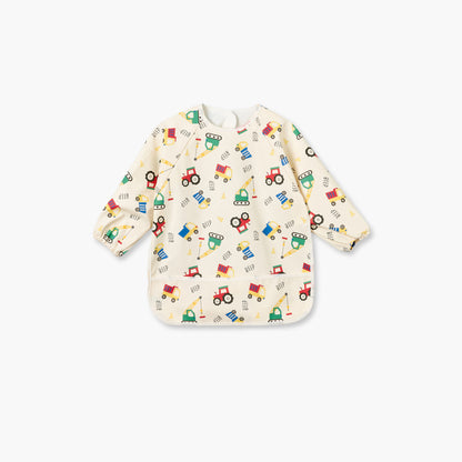 Juniors Baby Bib with Vehicle Print