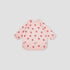 Juniors Baby Bib with Strawberry Print - Pink
