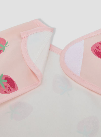Juniors Baby Bib with Strawberry Print-baby-feeding-bibs-image-6