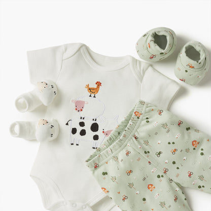 Juniors 12-Piece Elephant Print Clothing Gift Set