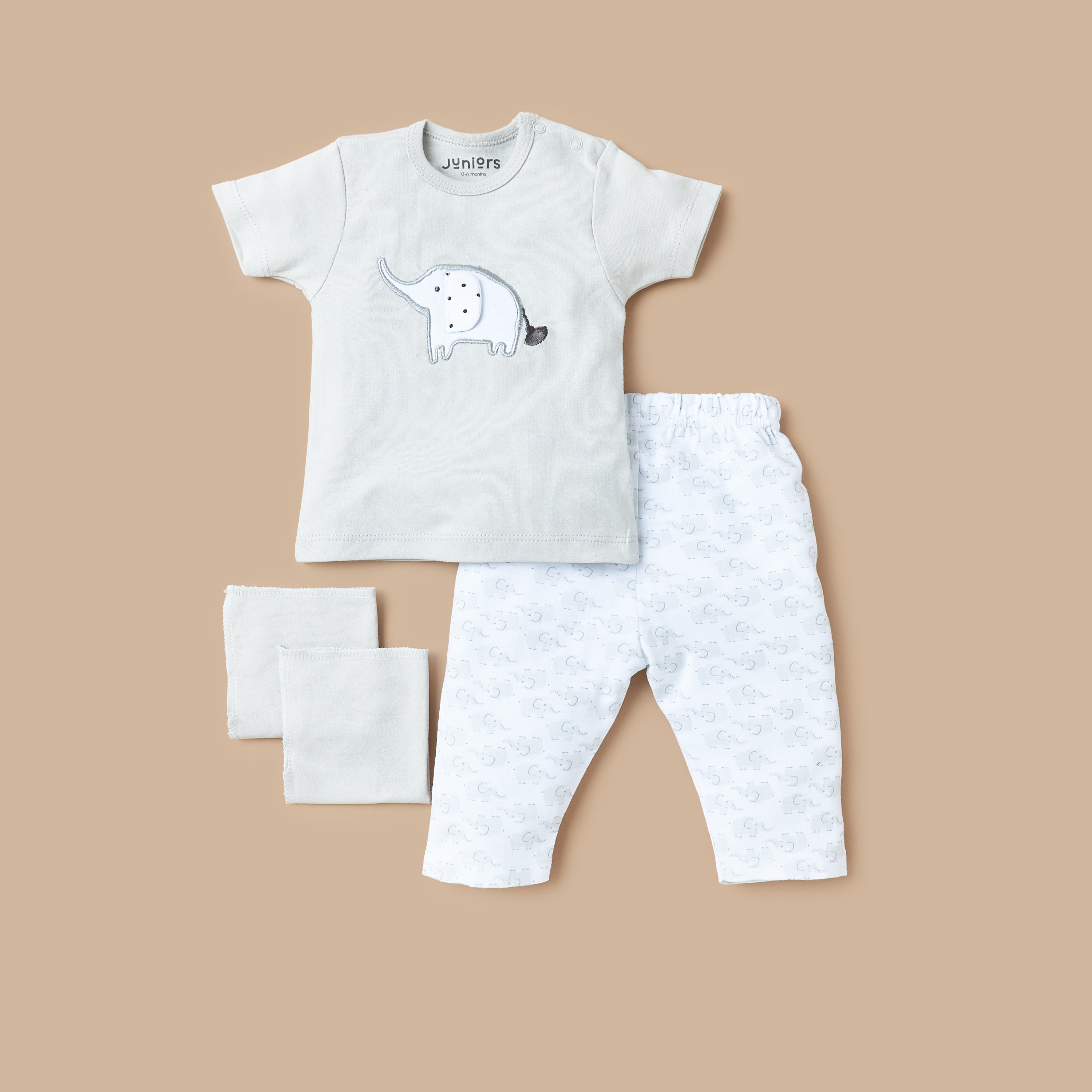 Juniors 12-Piece Elephant Print Clothing Gift Set