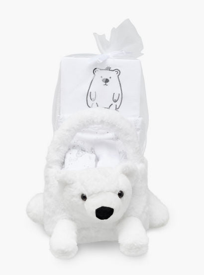 Juniors Bear Print 8-Piece Clothing Gift Set-baby-girls-clothing-setsandcoords-image-1